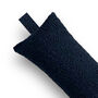 Sherpa Fluffy Sheep Door Draught Excluder Navy Blue, thumbnail 2 of 4