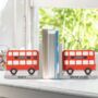 Personalised London Bus Bookends, thumbnail 1 of 4