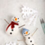 Snowmen Needle Felting Craft Kit, thumbnail 3 of 8
