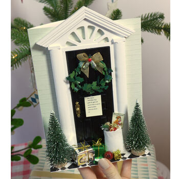 Presents At The Door Christmas Card, 2 of 10