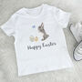Kids Personalised Easter Bunny T Shirt, thumbnail 3 of 4