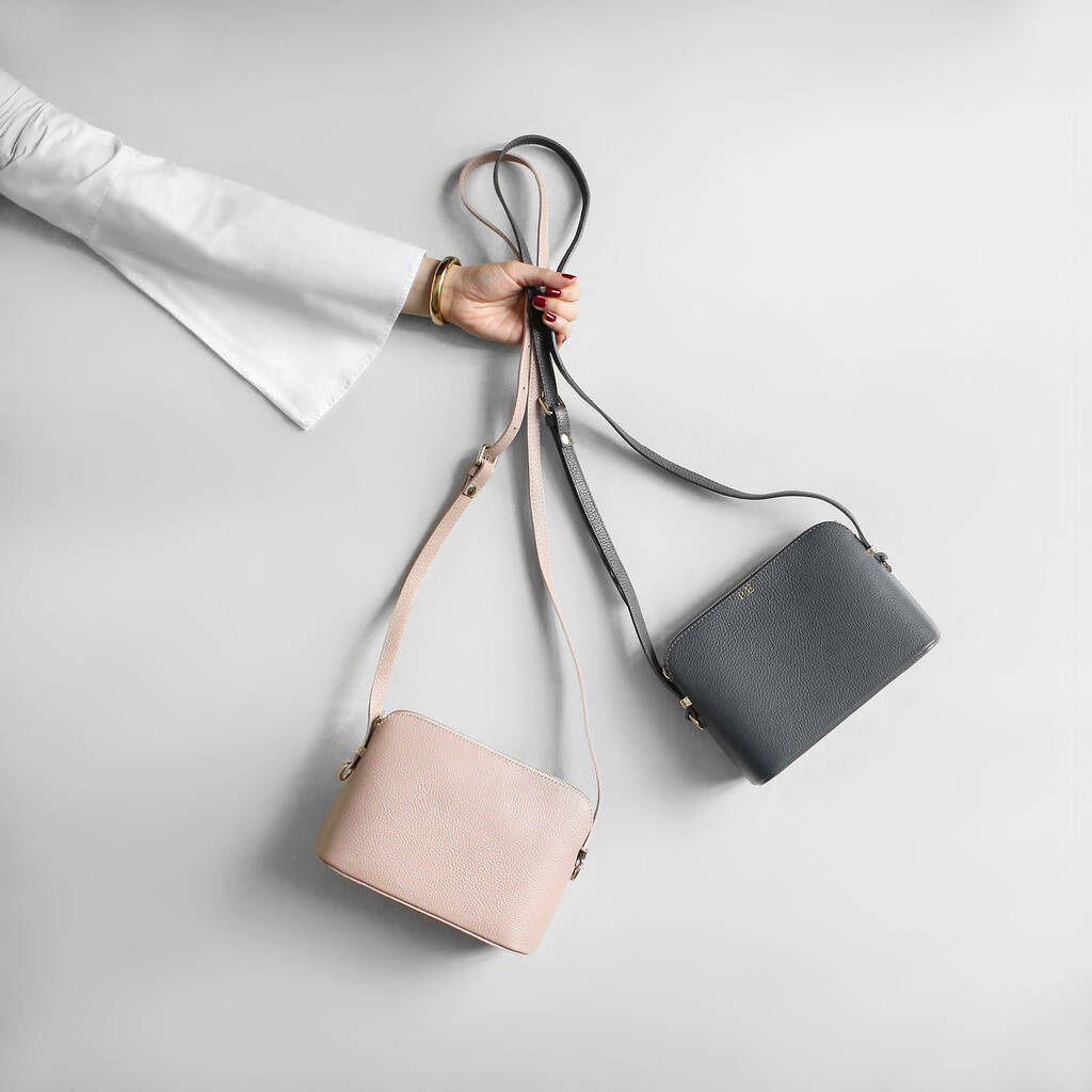 Personalised Real Leather Handbag By Magpie Decor | notonthehighstreet.com