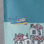 Coastal Village Tea Towel, thumbnail 4 of 4
