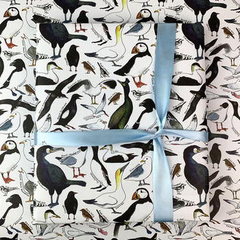 Coastal Birds Of Britain Wrapping Paper Set, 8 of 9