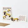Pop Out Basset Hound Greeting Card, thumbnail 2 of 2