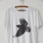 White Crow T Shirt, thumbnail 1 of 2