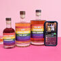 Personalised Pride Party Flavoured Gins With Music, thumbnail 1 of 6