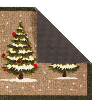 My Mat Patterned Washable My Winter Trees Mat, 3 of 3