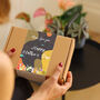 Personalised Family Birth Flower Bouquet Tea Towel, thumbnail 12 of 12