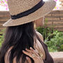 Oval Swirl Drop Earrings, thumbnail 4 of 8