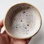 Handmade Oatmeal Multicolour Speckled Ceramic Soap Dish, thumbnail 6 of 8