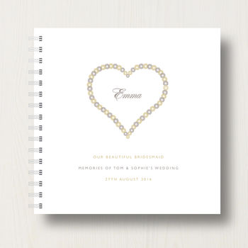 Personalised Wedding Memories Book Or Planner, 12 of 12