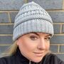 Chemo Headwear Beanie Hat Satin Lined Winter, thumbnail 7 of 10