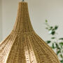 Sora Scalloped Rope Pendant Light Shade, thumbnail 3 of 4