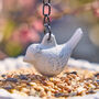 Hanging Flower Garden Bird Dish, thumbnail 3 of 8