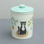 Handmade Ceramic Cat Storage Jar, thumbnail 4 of 4