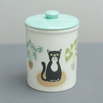 Handmade Ceramic Cat Storage Jar, 4 of 4