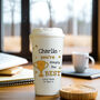 Personalised Simply The Best Travel Mug, thumbnail 3 of 4