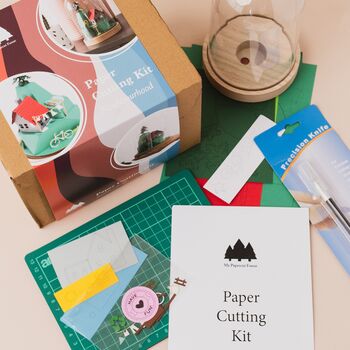 Paper Neighbourhood Sculpture Craft Diy Kit, 3 of 9