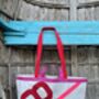 Gennaker Upcycled Sailcloth Two Handle Bag, thumbnail 4 of 5