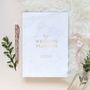 Marble And Gold Foil Wedding Planner, thumbnail 10 of 12