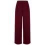 Tailored Audrey Trousers In Burgundy 1940s Style, thumbnail 1 of 2