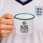 Enamel Personalised Football Mug, thumbnail 1 of 5