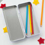 Personalised Name Metal Pencil Case Tin, thumbnail 2 of 2