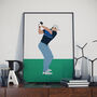 Rory Mc Ilroy Golf Poster, thumbnail 1 of 4