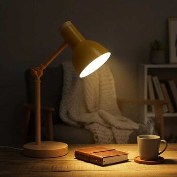 Mint Green Scandinavian Desk Lamp | Adjustable Light, 2 of 7