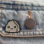 Small Rock, 'You're My Rock' Enamel Pin, thumbnail 5 of 6