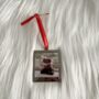 Personalised Photo Square Love Christmas Tree Decoration, thumbnail 3 of 4