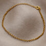 9ct Gold Belcher Bracelet, thumbnail 2 of 4