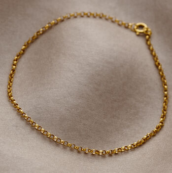 9ct Gold Belcher Bracelet, 2 of 4