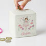 Personalised Fairy Princess Money Box, thumbnail 1 of 5