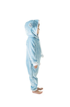 Winter Snow Forest Onesie In Super Soft Fleece, 2 of 4