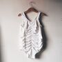 Tallulah Vintage Inspired Ruched Leotard, thumbnail 9 of 12