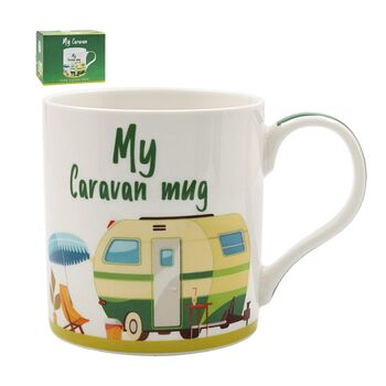 Fine China 'My Caravan Mug', 2 of 2