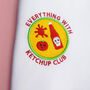 Ketchup Club T Shirt Or Sweatshirt, thumbnail 1 of 3