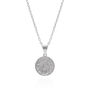 Alba Sun Coin Necklace, thumbnail 6 of 7