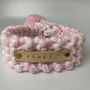 Personalised Hand Knitted Pastel Dog Scarf, thumbnail 2 of 11