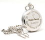 Personalised Silver Pocket Watch Christening/Baptism, thumbnail 1 of 4