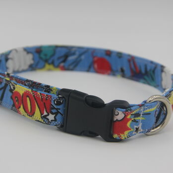 Comic Book Action Dog Collar, 9 of 12