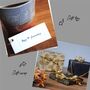 9th Anniversary Pottery Tumbler Blue Birthday Mug, thumbnail 6 of 8