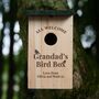 Grandad's Bird Box Personalised, thumbnail 1 of 6