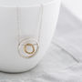 Gold Ring Necklace, thumbnail 1 of 1