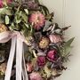 Cottage Style Dried Flower Wreath, thumbnail 6 of 8