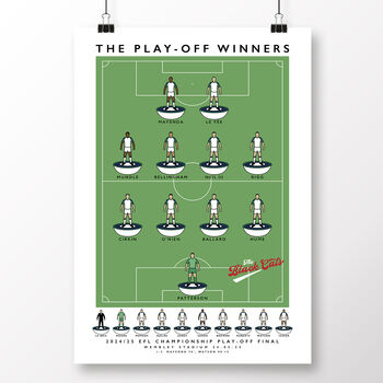 Sunderland The Play Off Winners 2025 Poster, 2 of 6