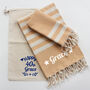 Personalised Towel Set, Cotton Anniversary Gift, thumbnail 6 of 12