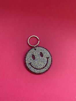 Smiley Face Keyring, 2 of 3